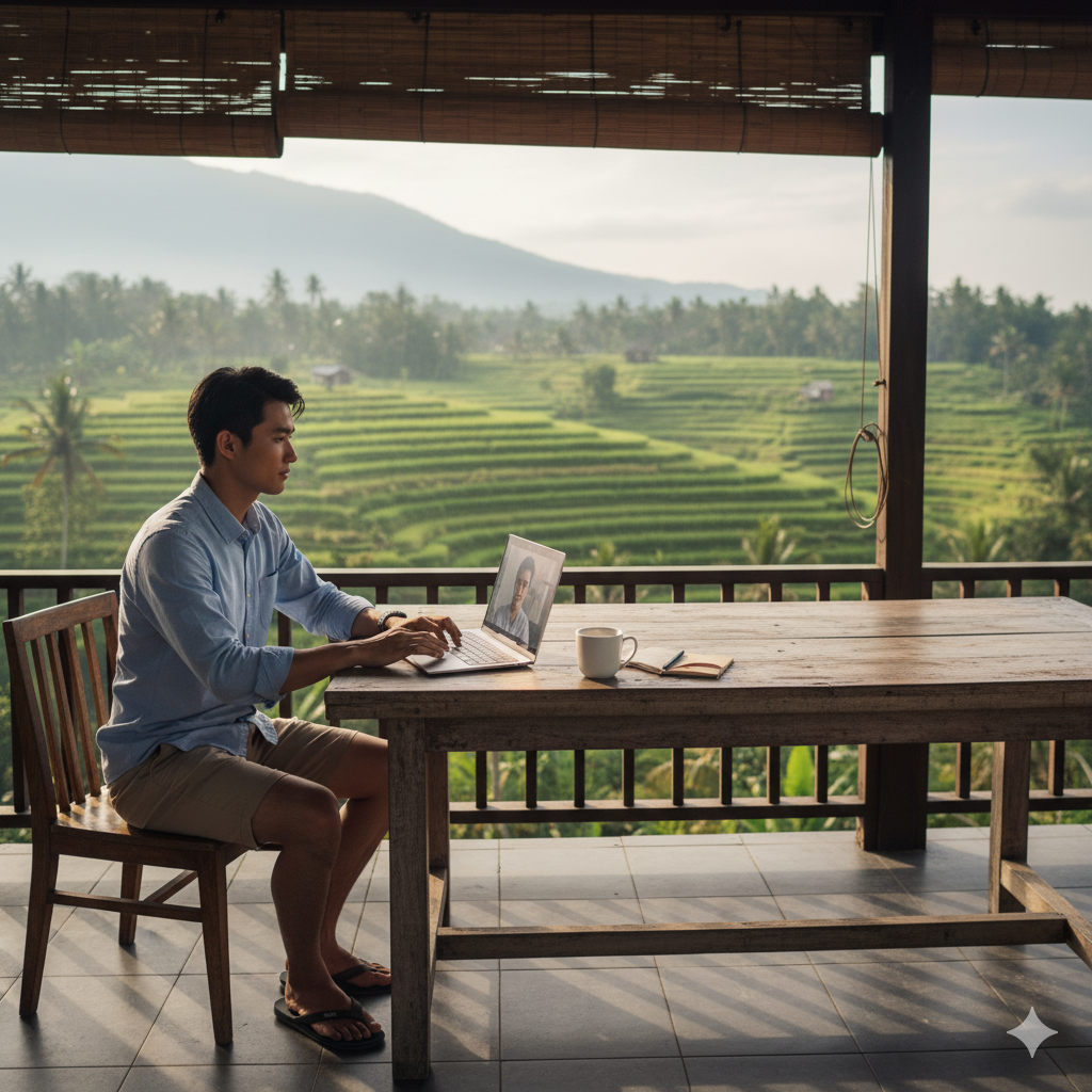 Workation di Bali: Panduan Bekerja Sambil Liburan.