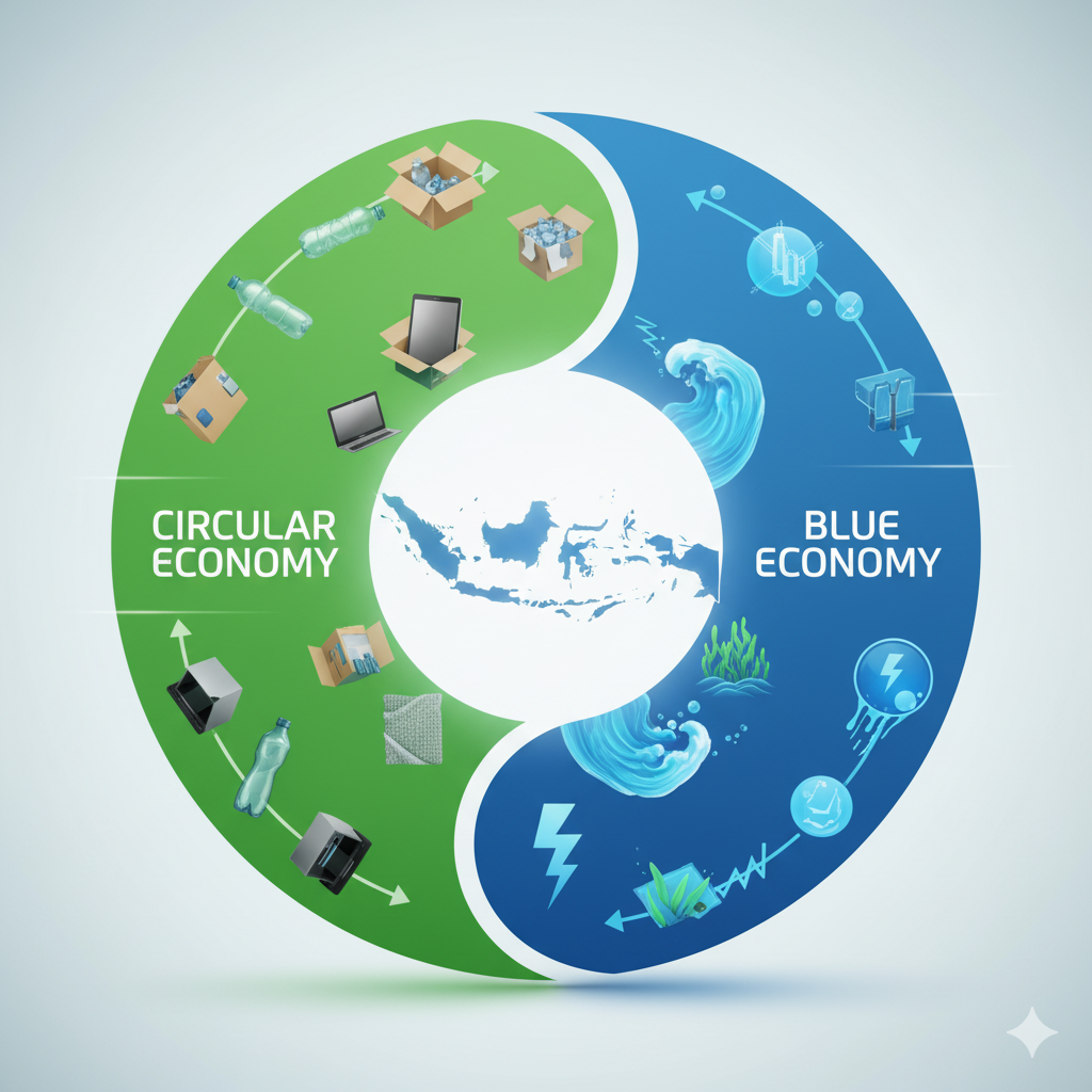 ‘Circular’ & ‘Blue’ Economy: Jurus Baru RI Ubah Sampah Jadi Cuan!