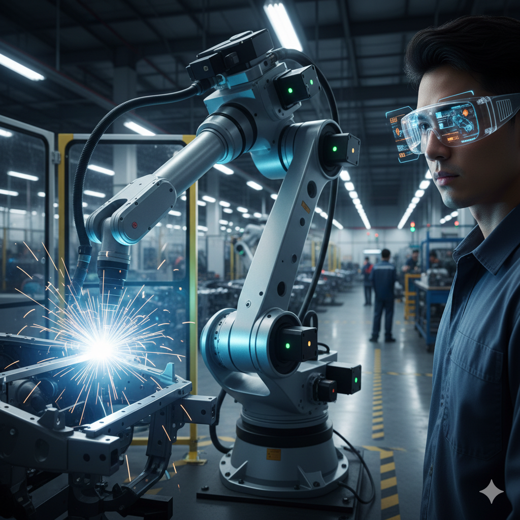 Robotika dalam Industri Manufaktur Asia: Studi Kasus di Thailand dan Malaysia.